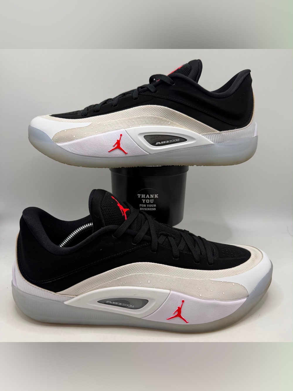 Jordan Zion 4 White Black Bright Crimson Men’s Size 12 Basketball FB1802-100